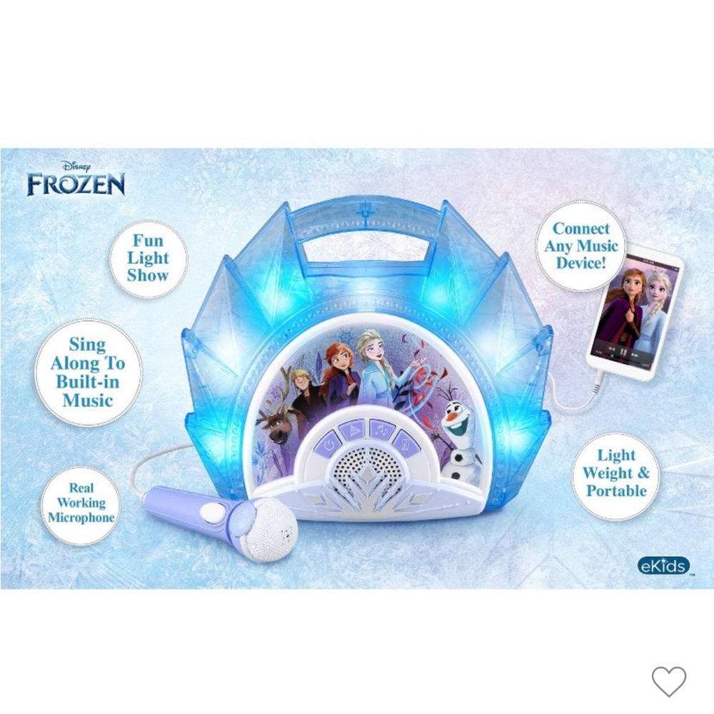 Frozen Sing Along Karaoke Machine with Microphone - Picture 3 of 7